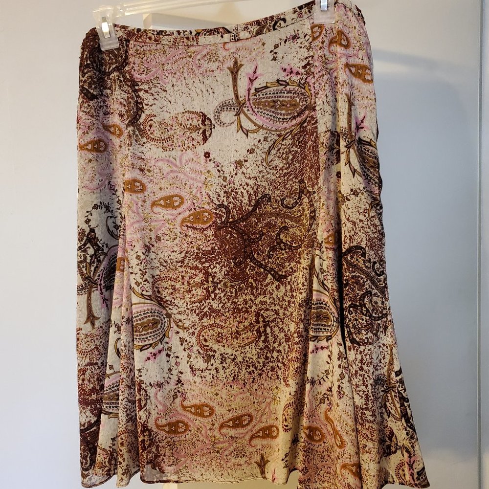 Paisley-type skirt